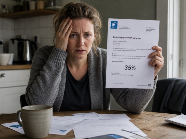 wia afgewezen omdat u minder dan 35% arbeidsongeschikt bent wat nu